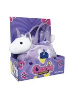 Pelúcia cutie handbags unicórnio roxo multikids - br1712