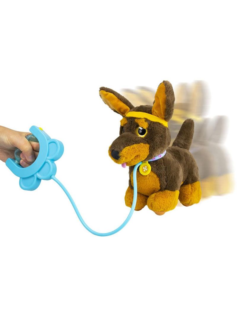 Pelúcia cachorrinho walking petz salsicha multikids - br1875