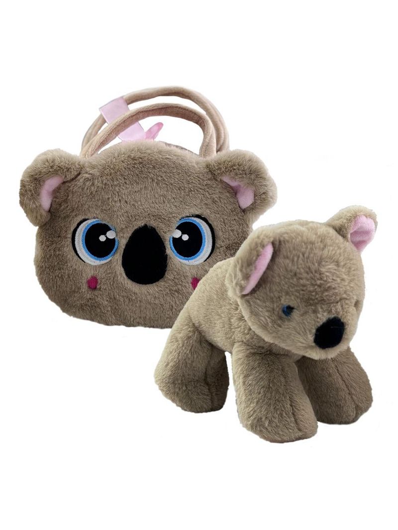Pelúcia cutie handbags koala deluxe bolsa e pelúcia multikids - br2225