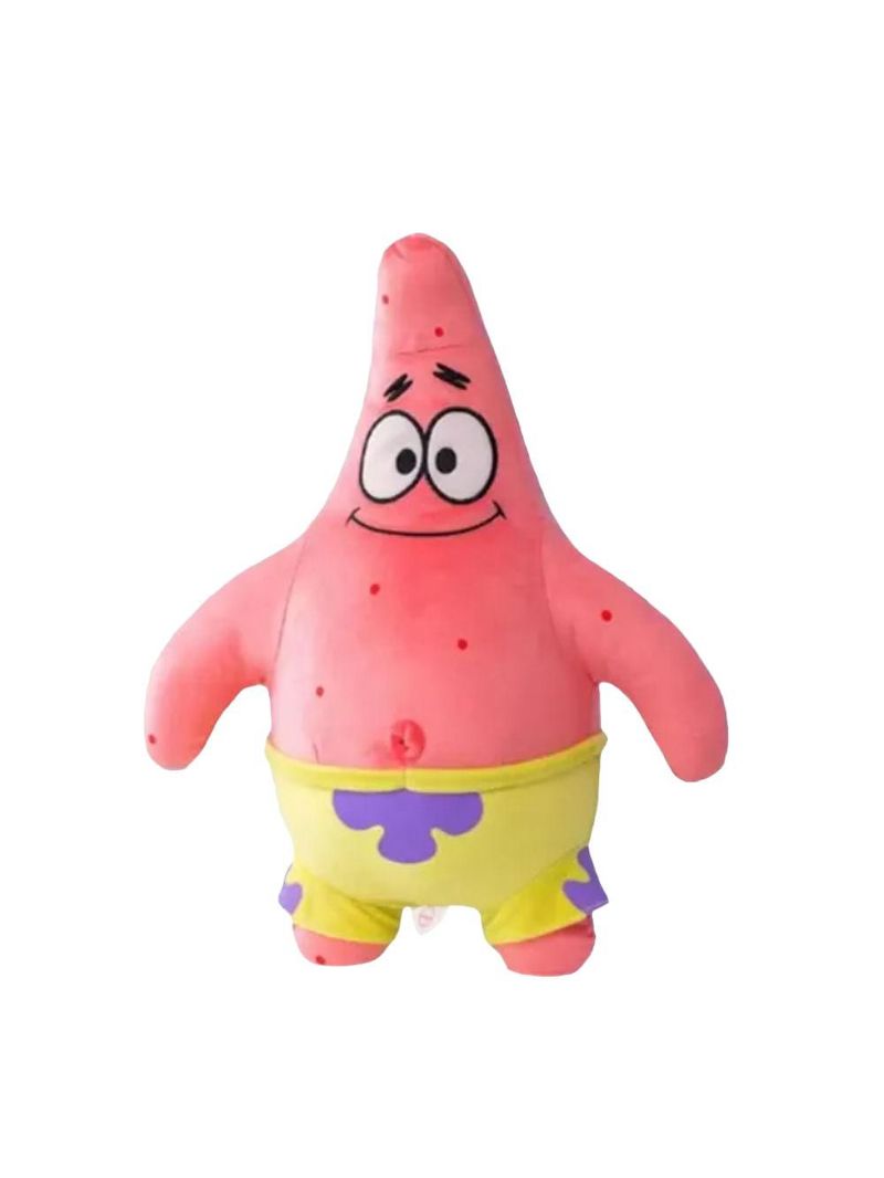 Pelúcia bob esponja patrick estrela 30cm multikids - br2104