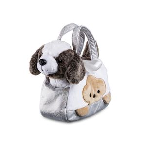 Pelúcia cutie handbags beagle prata multikids - br1714
