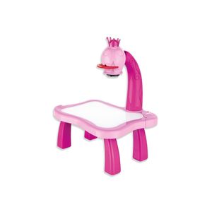 Mesa projetora para desenhar rosa play e learn multikids - br1601