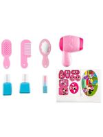 Maleta minnie cabeleireira com 7 acessórios multikids - br1567