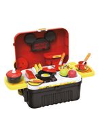 Maleta de viagem mickey cozinha playset 3 em 1 multikids - br1300