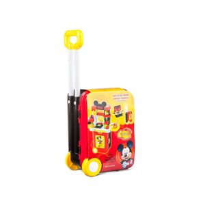 Maleta de viagem mickey cozinha playset 3 em 1 multikids - br1300