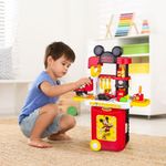 Maleta de viagem mickey cozinha playset 3 em 1 multikids - br1300