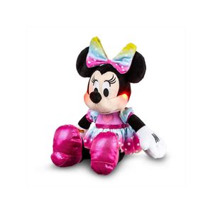 Minnie de pelúcia com mecanismo com luz e som 40cm multikids - br2196
