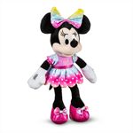 Minnie de pelúcia com mecanismo com luz e som 40cm multikids - br2196