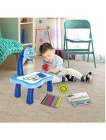 Mesa projetora para desenhar azul play e learn multikids - br1600