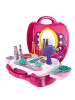 Maleta workshop junior fashion com 21 itens rosa multikids - br771