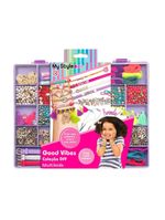 Kit pulseiras infantil de montar my style good vibes coleção diy multikids - br2108