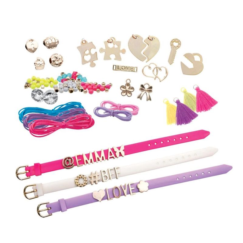 Kit pulseiras infantil de montar my style good vibes coleção diy multikids - br2108