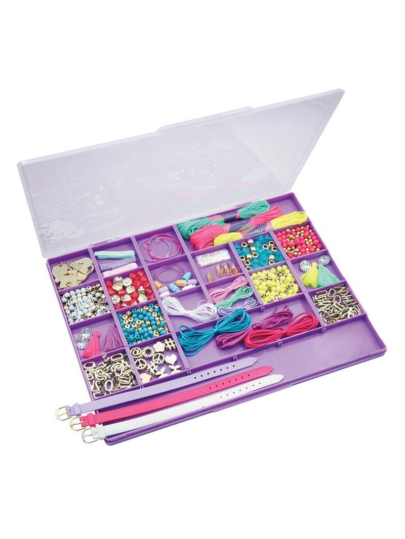 Kit pulseiras infantil de montar my style good vibes coleção diy multikids - br2108