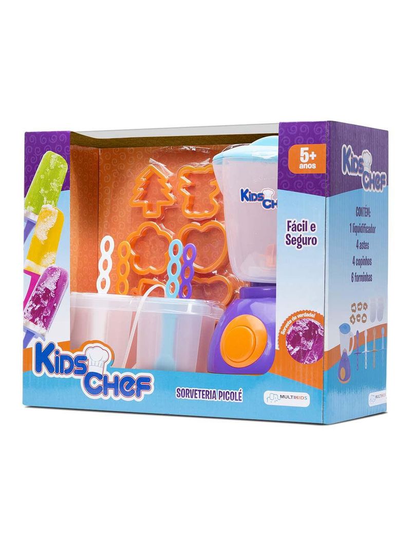 Kids chef sorveteria picole - multikids - br110