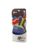 Go play kit ping pong infantil com 2 raquetes e bolinha multikids - br950
