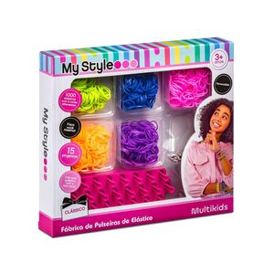 Fábrica de pulseiras de elástico multikids clássico my style diy - br1472