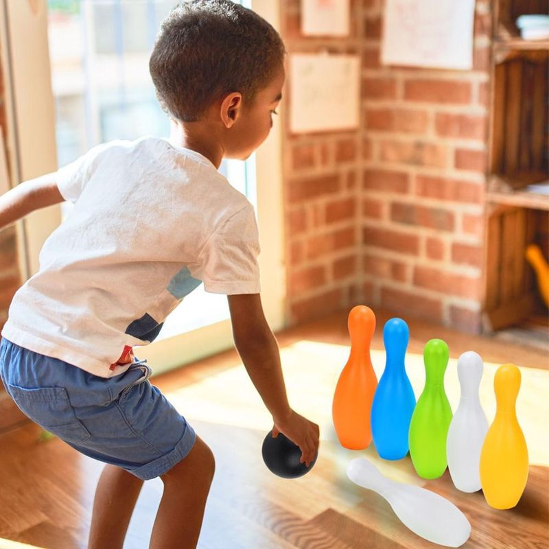 Go play kit boliche com 6 pinos multikids - br946