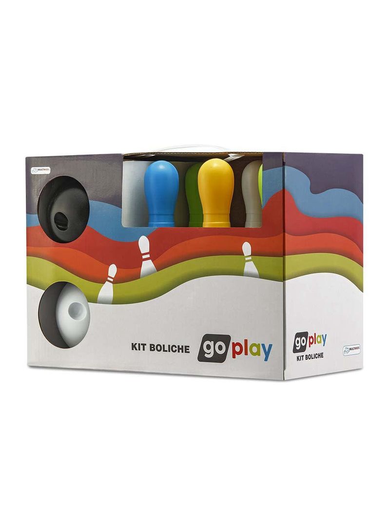 Go play kit boliche com 6 pinos multikids - br946