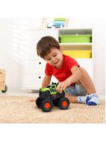 Carro monster truck de brinquedo com som e fricção crush verde multikids - br2234