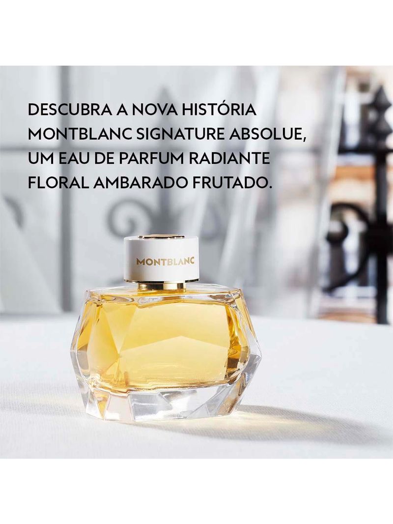 Signature absolue montblanc - perfume feminino - eau de parfum