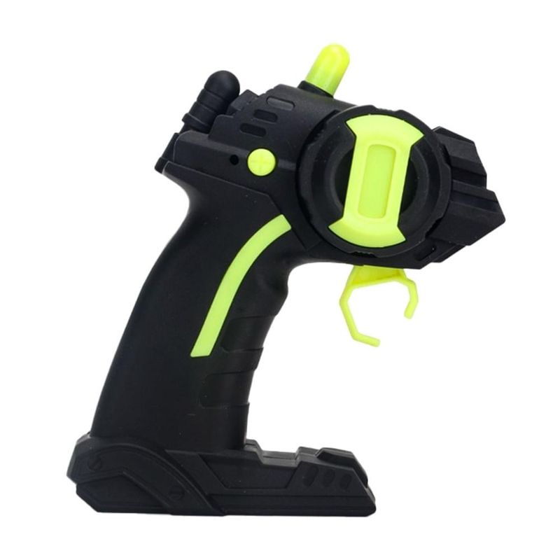 Carro de corrida turbo de controle remoto com luz led - br2290