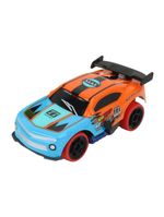 Carrinho de corrida turbo de controle remoto laranja - br2289