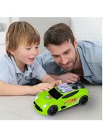 Carro hot wheels carro de som com luz verde multikids - br1432