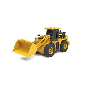 Carro construção de controle remoto com 6 funções e pá móvel multikids - br2310
