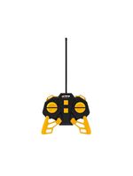 Carro construção de controle remoto com 6 funções e pá móvel multikids - br2310