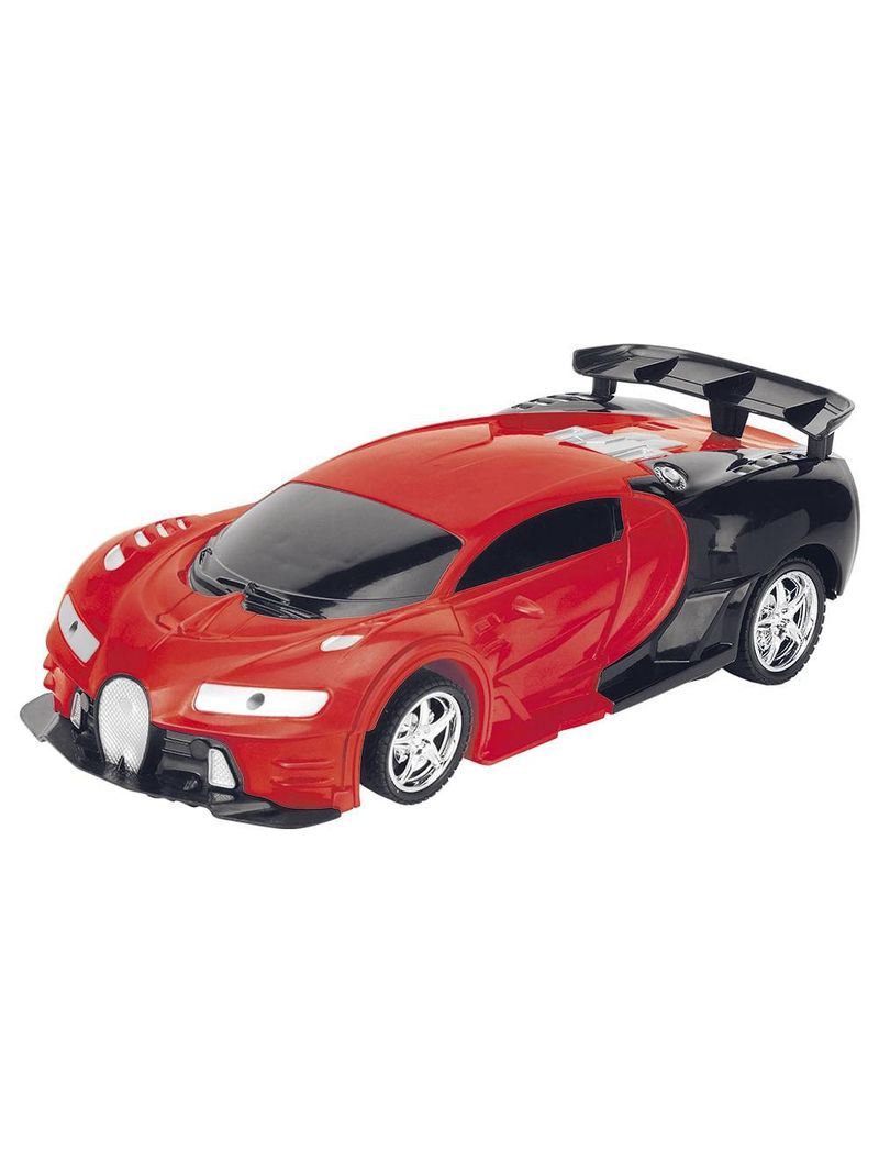 Carrinho transformável controle remoto megaformers auto neptune vermelho multikids - br1651