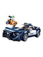 Blocos de montar carro de policia 284 peças multikids - br1460