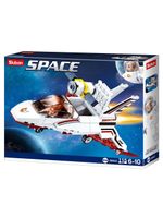 Blocos de montar nave espacial com 115 peças cubic multikids - br1340