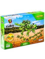 Blocos de montar cubic 25 em 1 dinossauro 577 peças multikids - br1615
