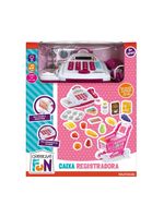 Caixa registradora com carrinho e produtos creative fun multikids - br2035