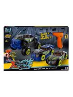 Carro de brinquedo turbo tools mustang/bugatti 3 em 1 com ferramentas multikids - br2164