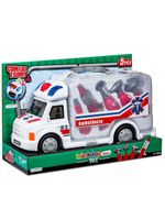 Caminhão de primeiros socorros com acessórios workshop junior multikids - br900