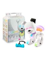 Cachorro robô brinquedo dog-e interativo c/ som e luz e aplicativo c/ brincadeiras multikids - br2296