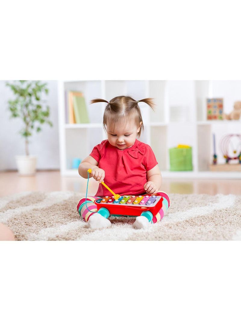 Brinquedo meu primeiro xilofone carrinho multikids - br1642