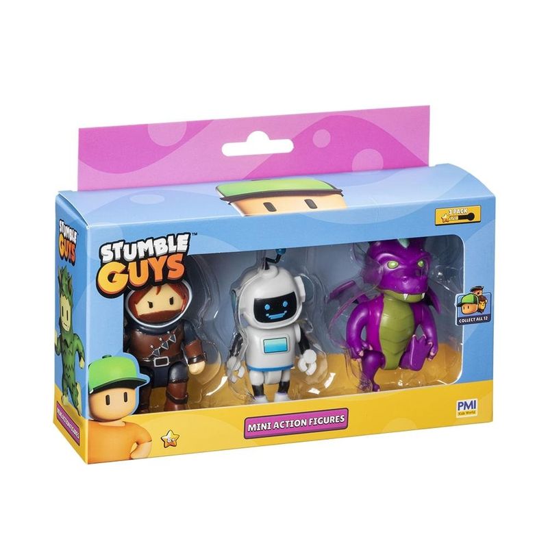 Boneco sortido do stumble guys com 7,5cm de altura multikids - br2375