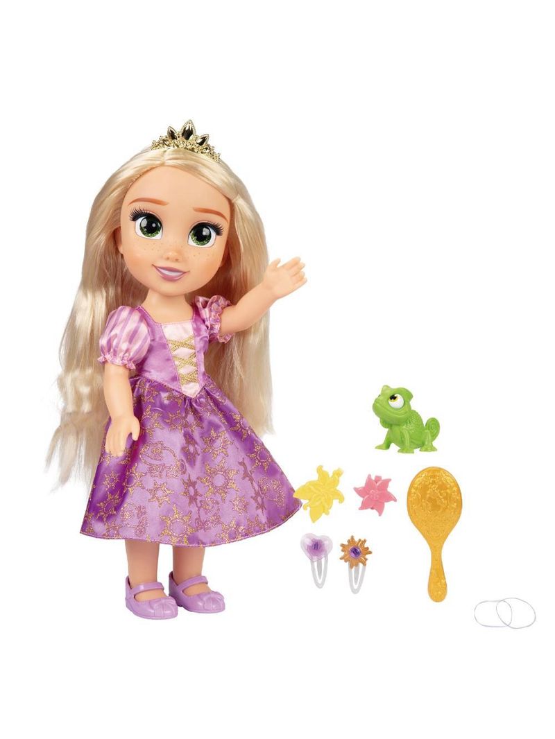 Boneca princesas disney rapunzel musical com som e acessórios multikids - br1935