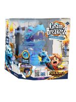 Brinquedo fantoche de plastico dragão shard com som e animação azul multikids - br2266