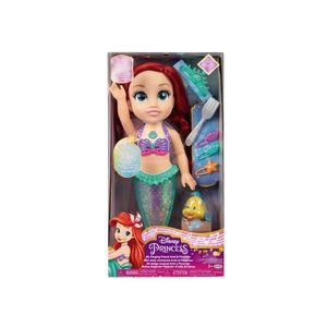 Boneca princesas disney ariel musical com luz som e acessórios multikids - br1934