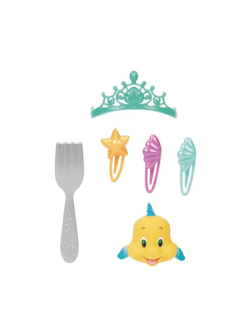 Boneca princesas disney ariel musical com luz som e acessórios multikids - br1934