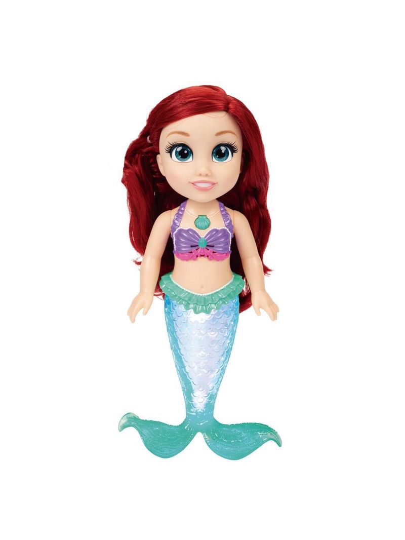 Boneca princesas disney ariel musical com luz som e acessórios multikids - br1934