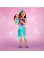 Boneca disney princesas ariel kit com fantasia sapatos e acessórios tam Único multikids - br2331