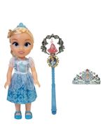 Boneca princesas da disney multikids cinderela com varinha e tiara - br1926