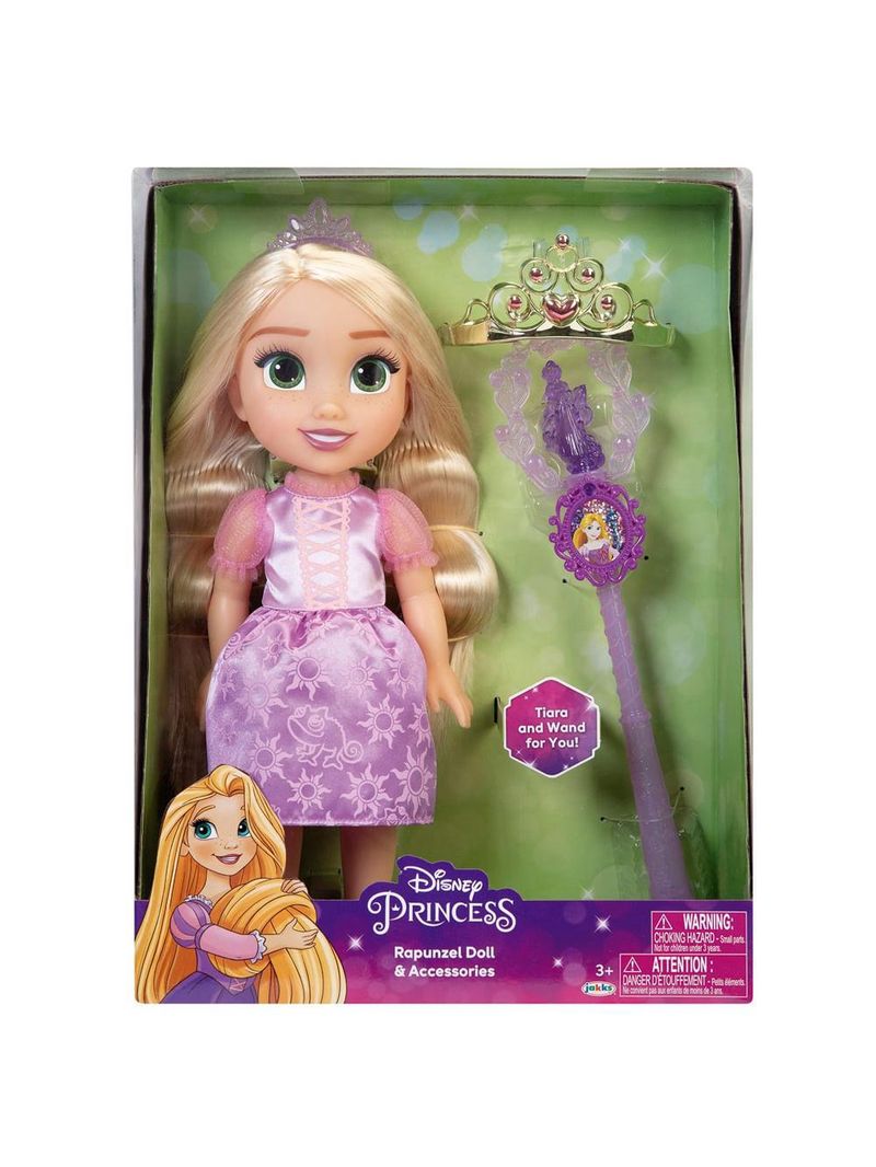 Boneca princesas da disney multikids rapunzel com varinha e tiara - br1928