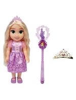 Boneca princesas da disney multikids rapunzel com varinha e tiara - br1928