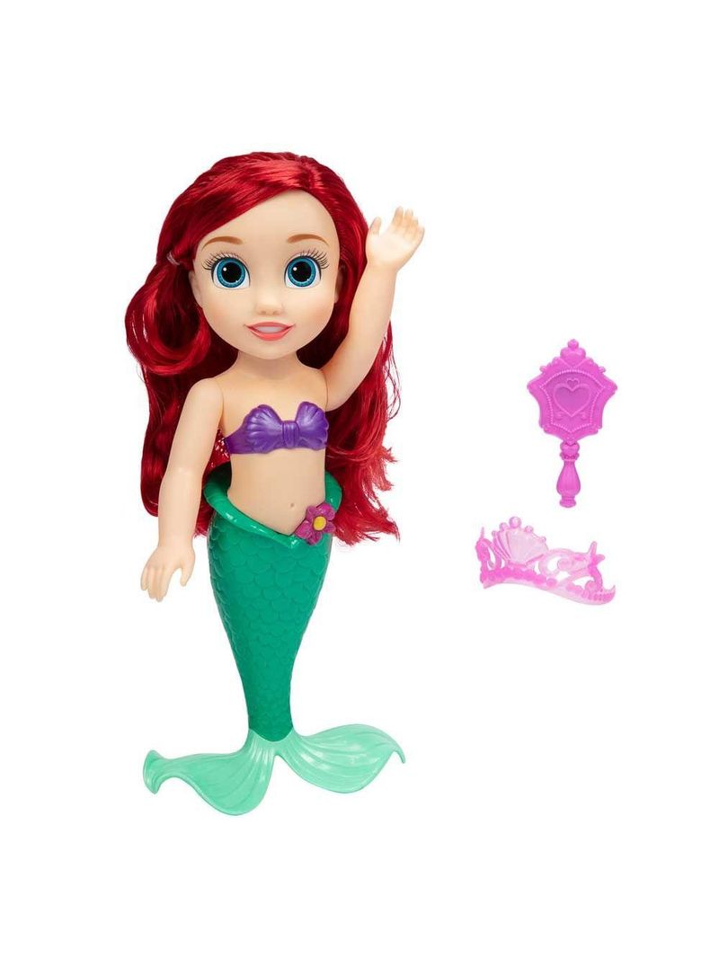 Boneca princesas da disney multikids ariel hora do banho com acessórios - br2021