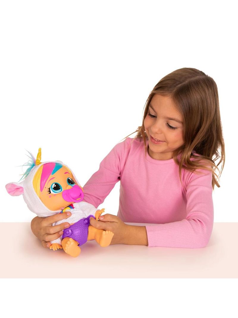 Boneca cry babies com acessórios e roupinha multikids - br2394